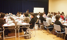 アトリエサクラ プリザーブドフラワー講習会の様子